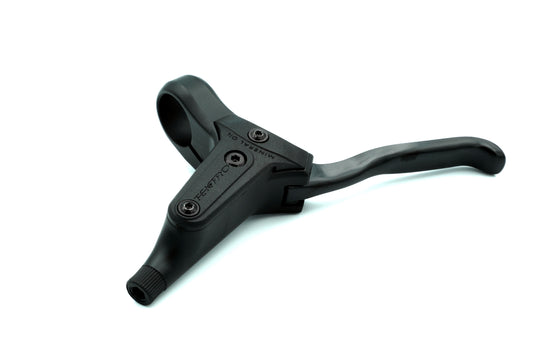 Brake lever including rear brake fluid reservoir - Pedal