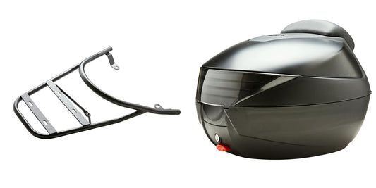 Helmbox inclusief bagagedrager voor Vässla Scooter