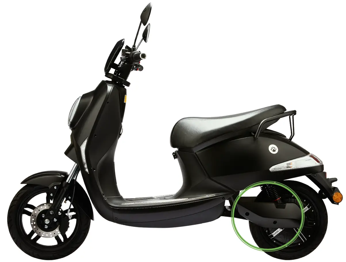 Kap achter schommel rechts | Vässla Scooter (Vässla 2)