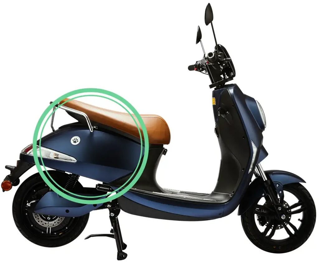 Kap achterzijde rechts | Vässla Scooter
